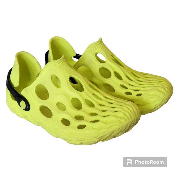 Merrell Hydro Moc Water HI VIZ Slip On Shoe Clog Sz 6/7 Flawed - Picture 3 of 13